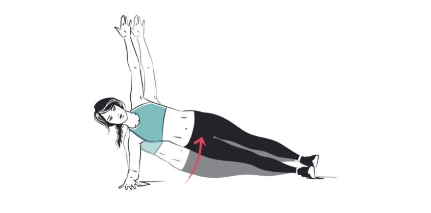 Hip Dips Side Plank