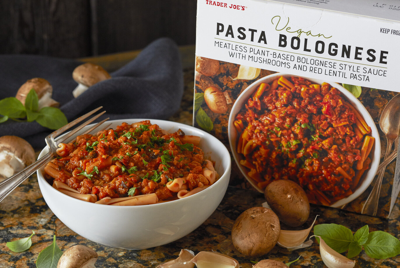 trader joes vegan bolognese |  hälsosamma måltider i mikrovågsugn