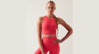 Athleta Crop Cut BH