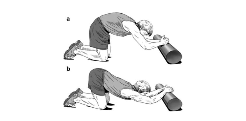 Foam Roll Mid-Over Back