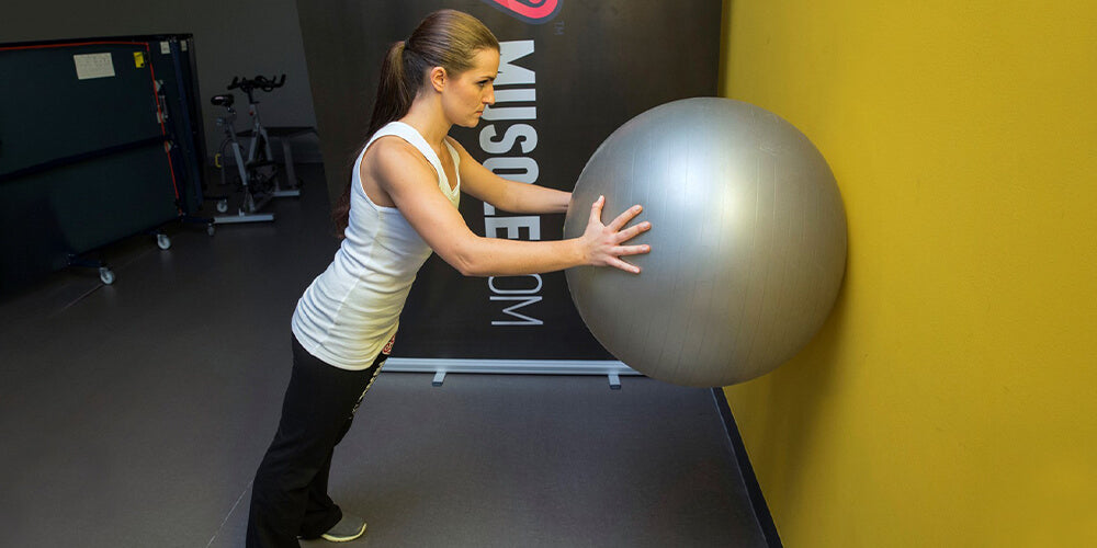 Wall Ball Push